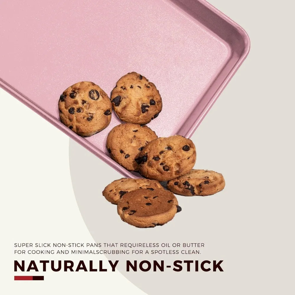 7-Piece Nonstick Bakeware Set With Round And Square Pans