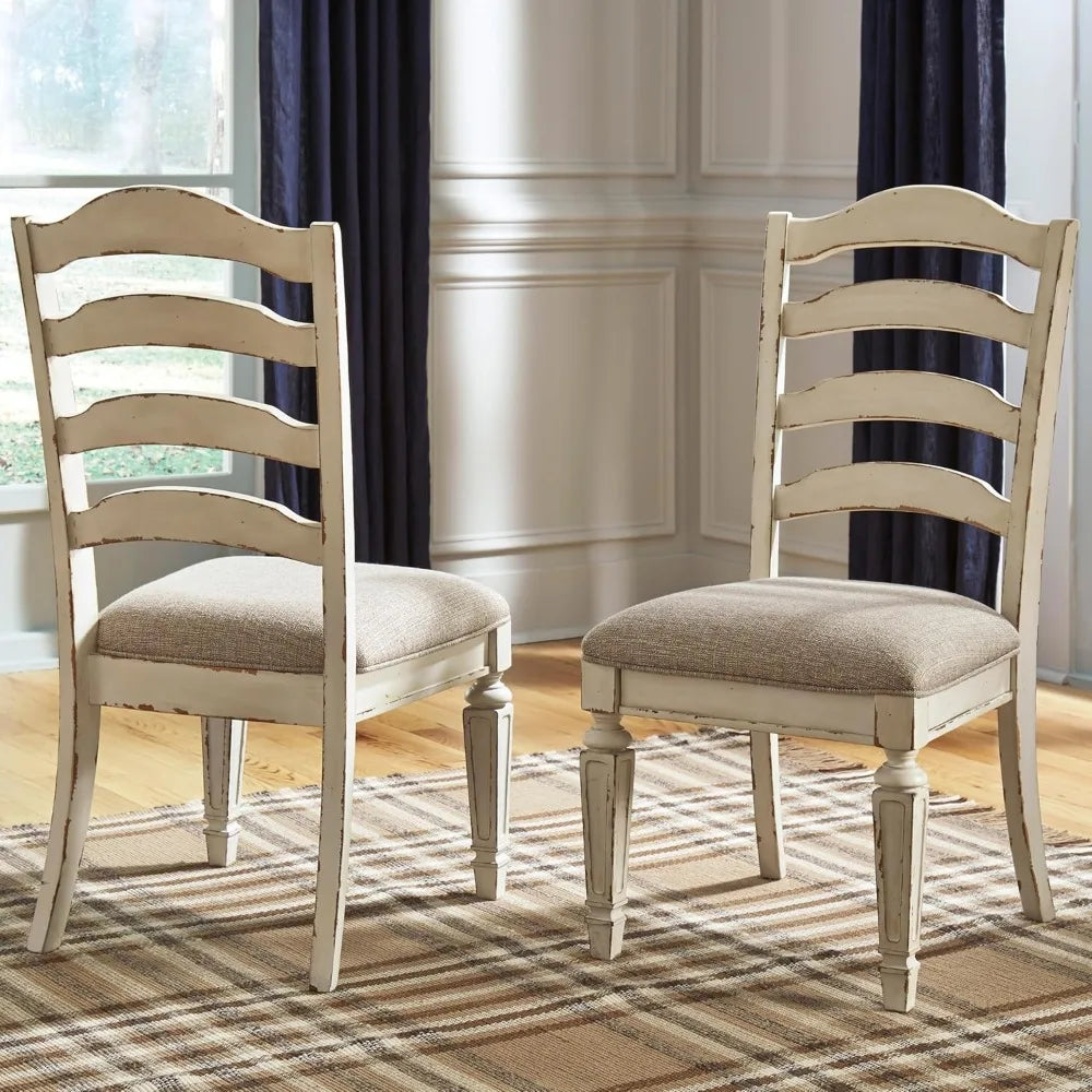 Realyn Dining Room Upholstered Chair Set 2 Count Engineered Wood
