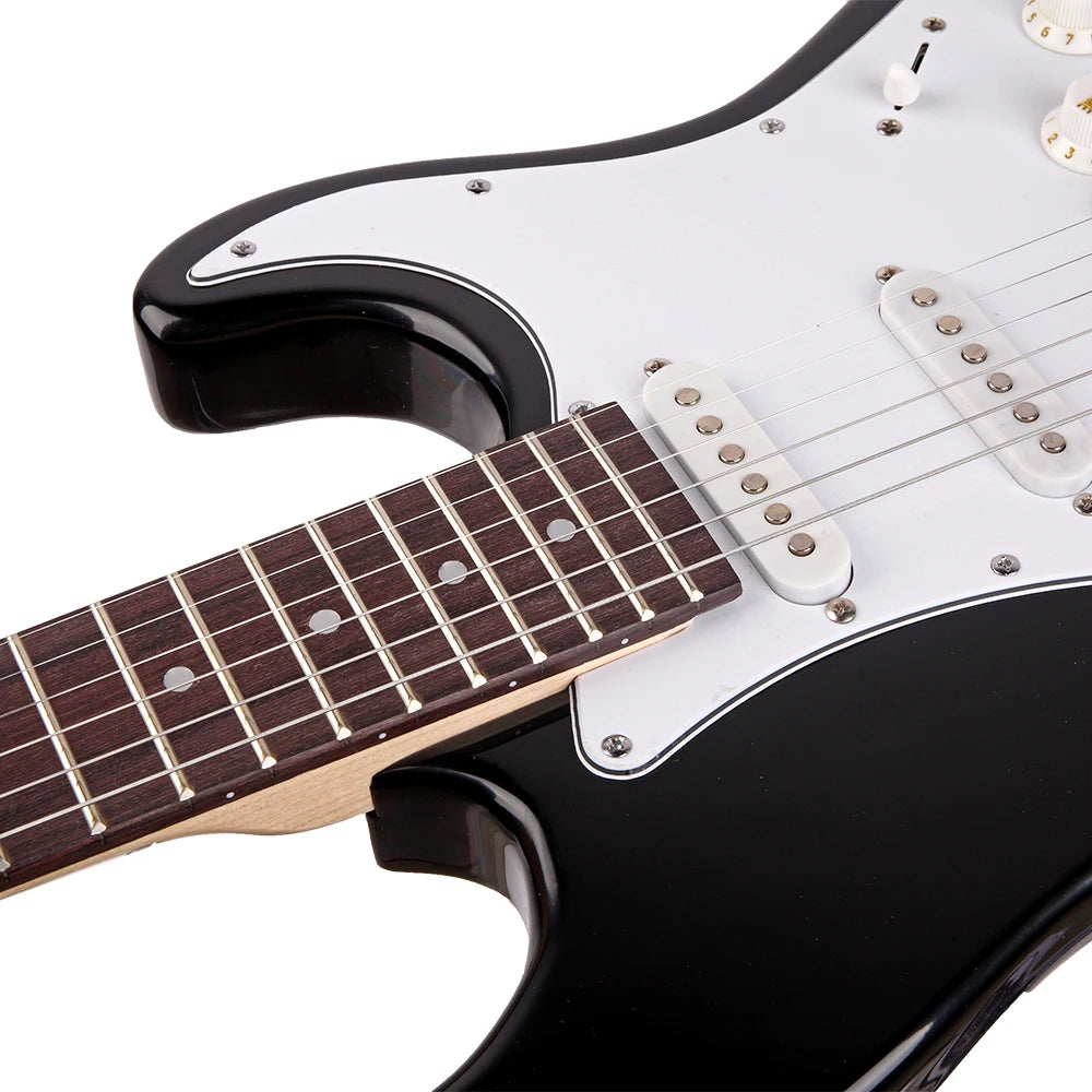 Rosewood Fingerboard Electric Guitar for Beginners