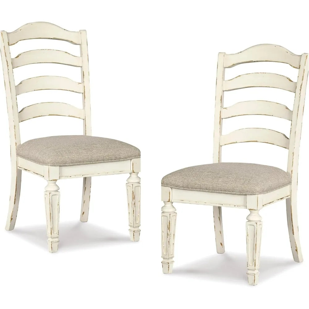 Realyn Dining Room Upholstered Chair Set 2 Count Engineered Wood