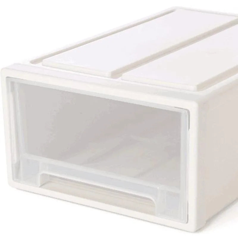 Stackable Quilt Storage Drawer Organizer Plastic Box For Wardrobe Closet