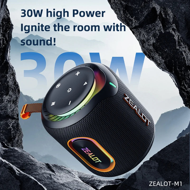 ZEALOT M1 Portable Bluetooth Speaker With Enhanced Bass