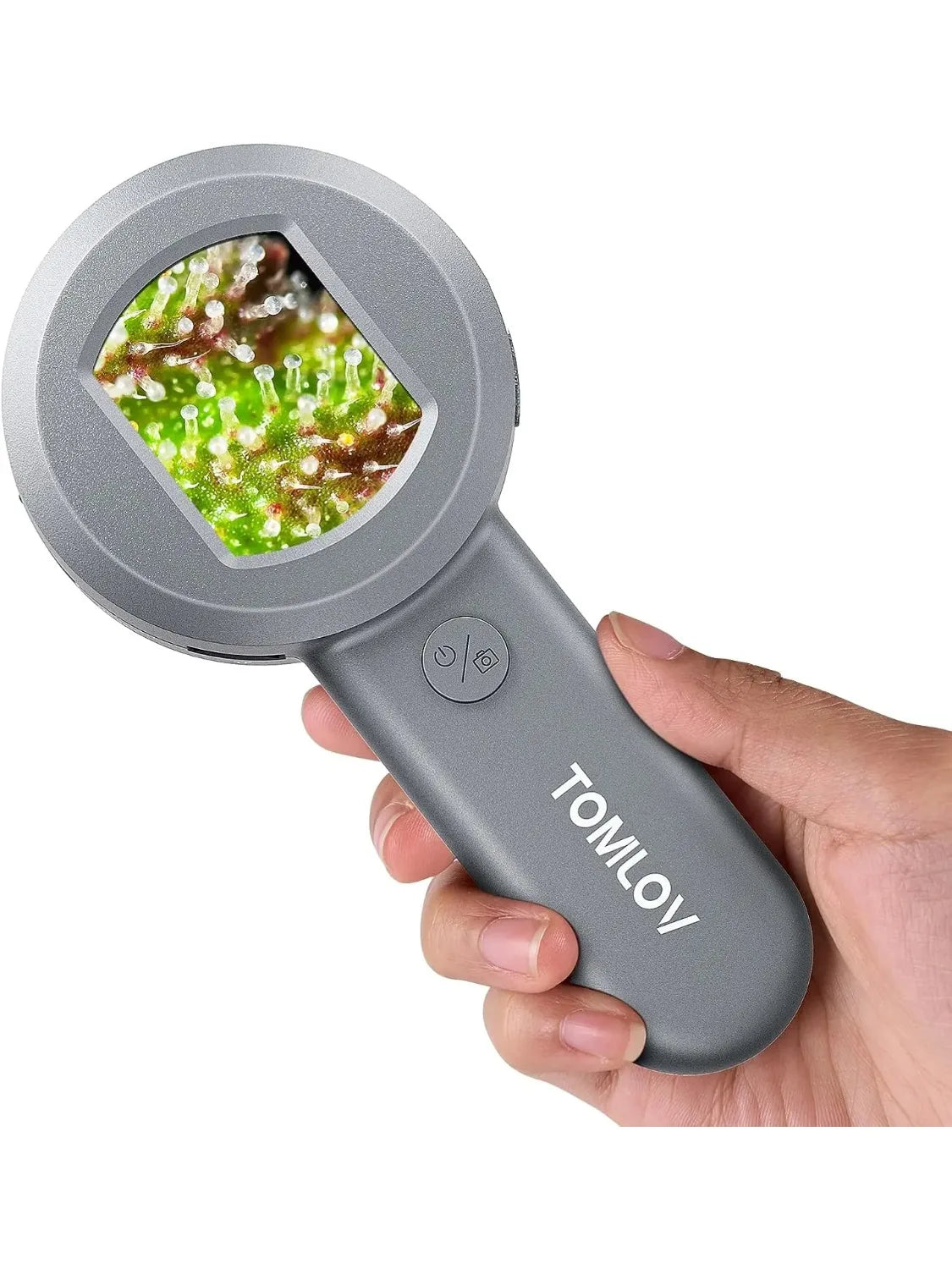 TOMLOV P10 Handheld Microscope Coin Loupe With Light