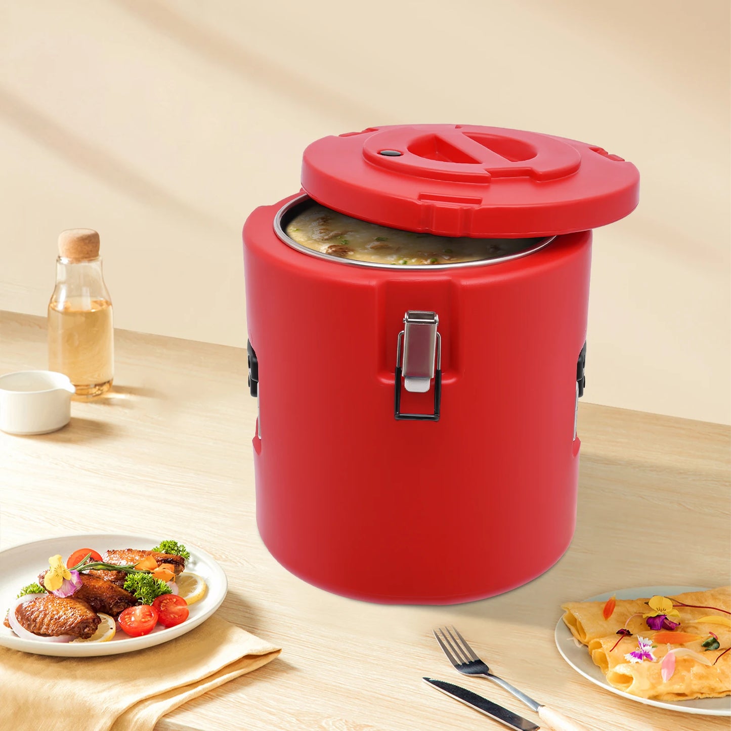Stainless Steel Insulated Soup Container For Hot And Cold Food