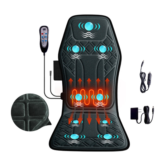 Massage Seat Cushion With Heating, Full Body Vibration, Massage Chair Cushion For Men Women, Use at Home Office, Christmas Gifts
