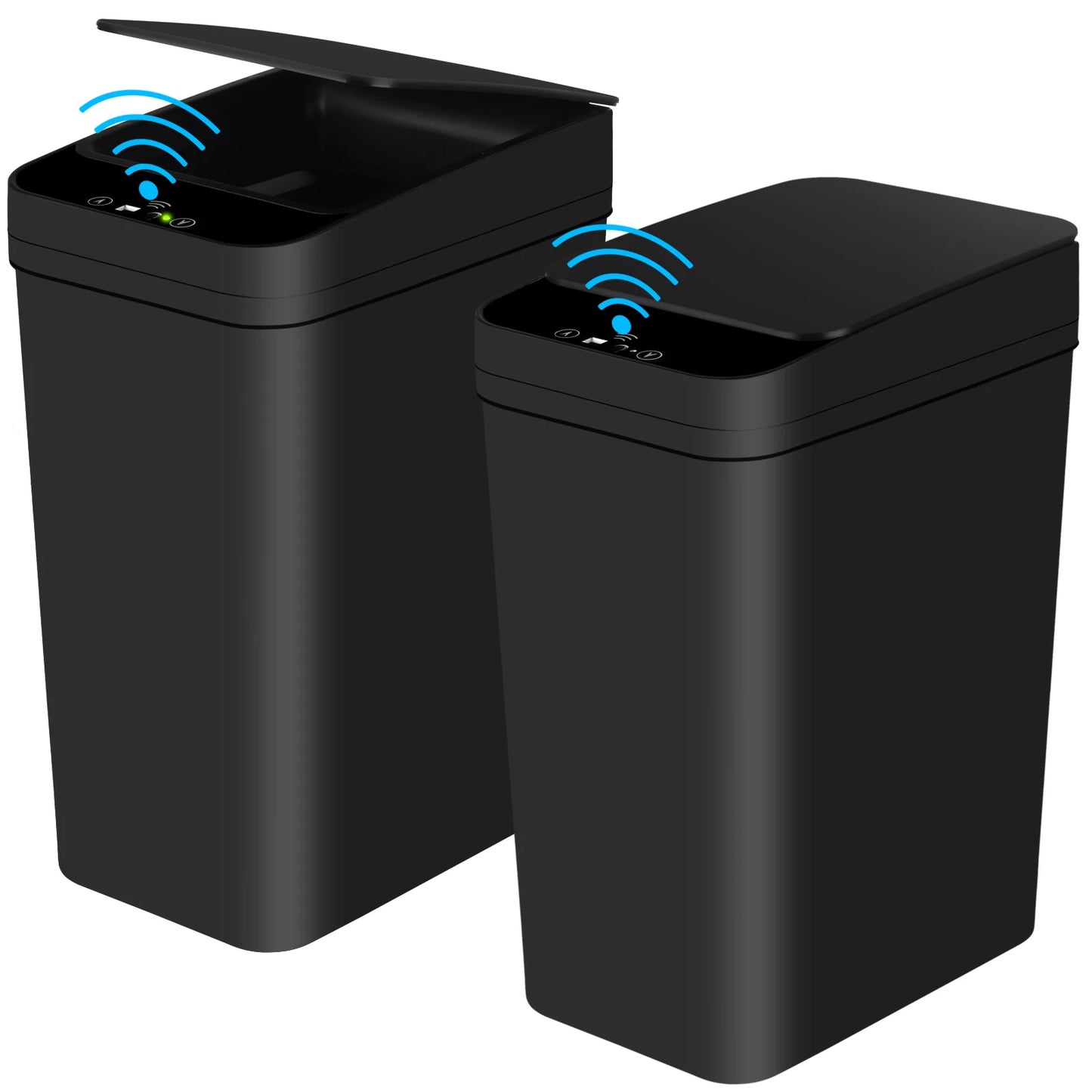 NONECN 2 Pack Automatic Touchless Trash Cans With Motion Sensor