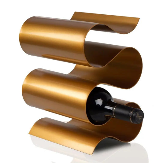 Rack Countertop, Freestanding Creativity Modern Small Wine Holder, Tabletop Wine Stand for Kitchen Wine Bar Inside Cabinet, Pant