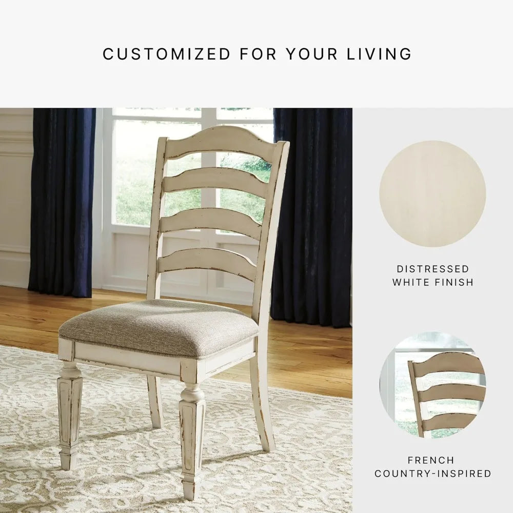 Realyn Dining Room Upholstered Chair Set 2 Count Engineered Wood